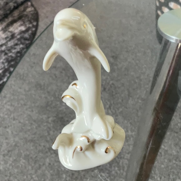 Lenox Dolphin and Elephant Figurines - Picture 7 of 11